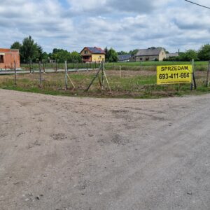 Sprzedam działkę budowlaną o pow. 853 m2 w miejscowości Brzozówka, gmina Obrowo