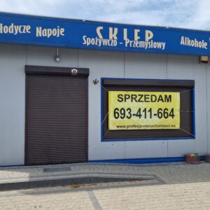 Lokal użytkowy wraz z działką w miejscowości Rogówko